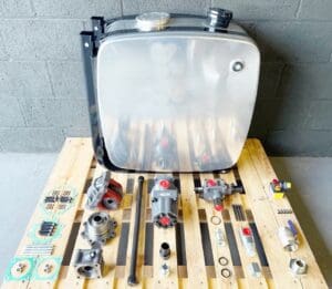 Hydraulic Wet Kit Tipping Trailer for Scania P R S Series Euro 3