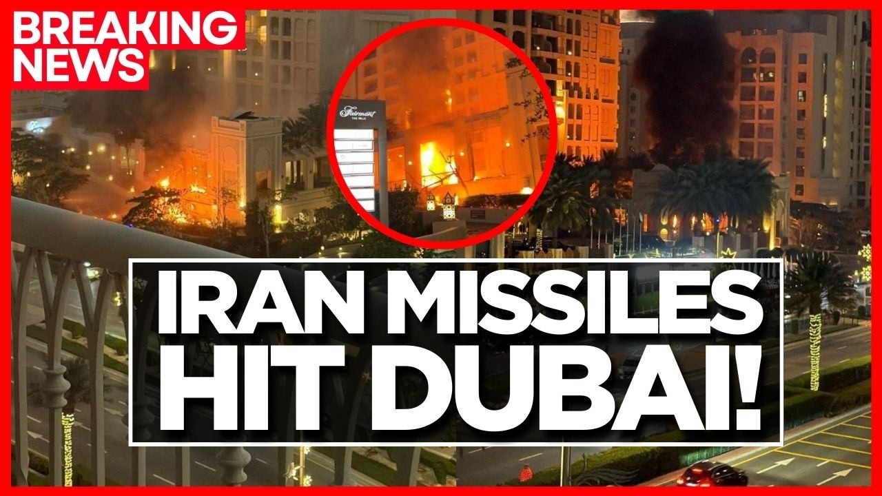 Dubai International Airport DXB hit by Iran missile 2026